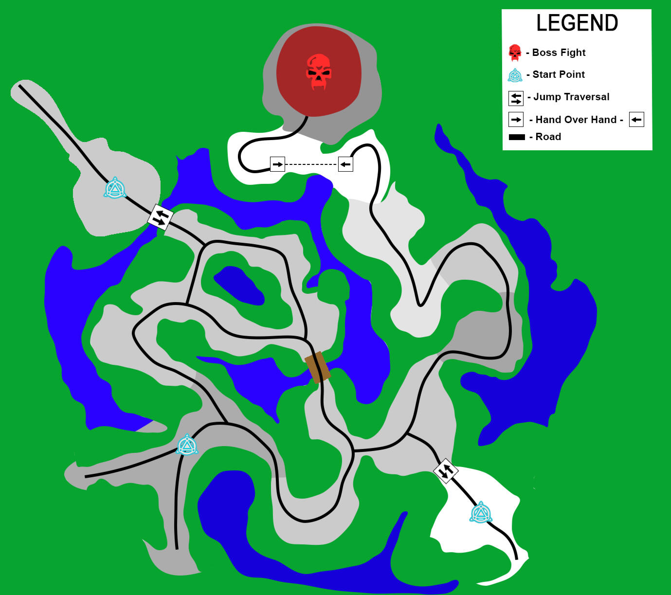 2d map layout